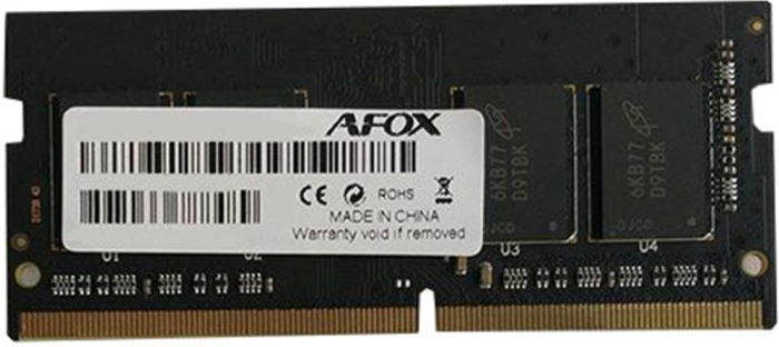 Оперативна память AFOX DDR4 SO-DIMM 1x16Gb AFSD416ES1P