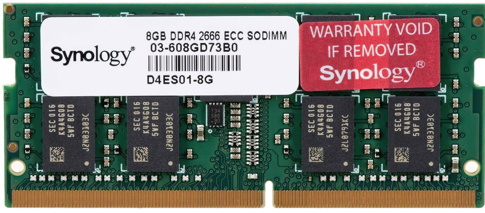Оперативна память Synology DDR4 SO-DIMM 1x8Gb D4ES01-8G