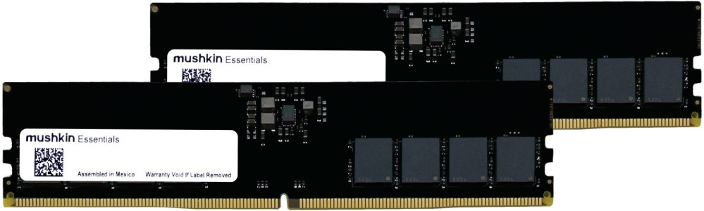 Оперативная память Mushkin Essentials DDR5 2x32Gb MES5U480FD32GX2