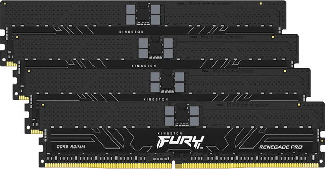 Оперативна память Kingston Fury Renegade Pro DDR5 4x16Gb KF560R32RBK4-64