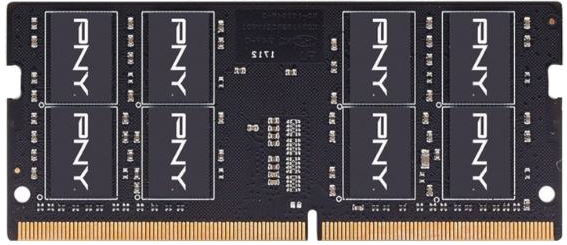 Оперативна память PNY DDR4 SO-DIMM 1x16Gb MN16GSD43200-TB