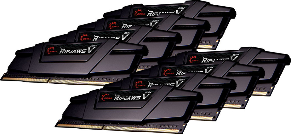 Оперативна память G.Skill Ripjaws V DDR4 8x32Gb F4-3200C16Q2-256GVK