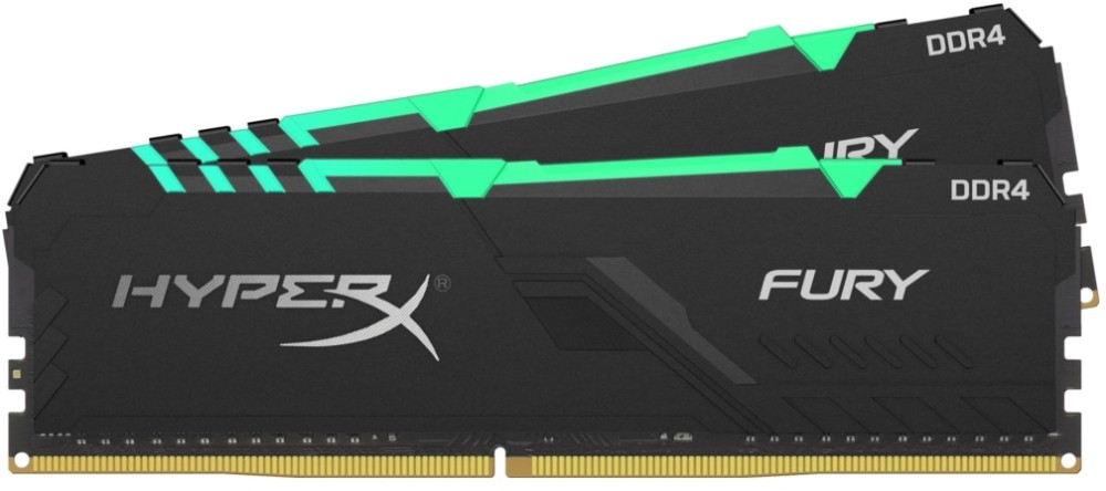 Оперативна память HyperX Fury DDR4 RGB 2x32Gb HX432C16FB3AK2/64