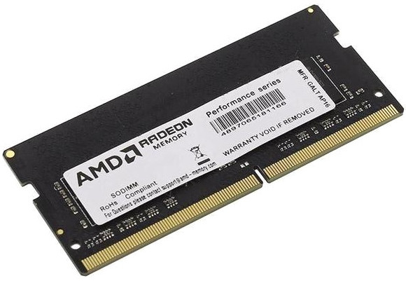 Оперативна память AMD R7 Performance SO-DIMM DDR4 1x4Gb R744G2400S1S-U