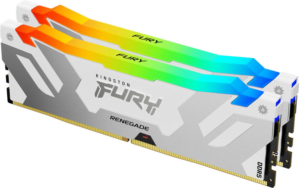 Оперативна память Kingston Fury Renegade DDR5 RGB 2x16Gb KF572C38RWAK2-32
