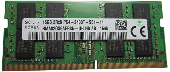 Оперативна память Hynix HMA SO-DIMM DDR4 1x16Gb HMA82GS6AFR8N-UH