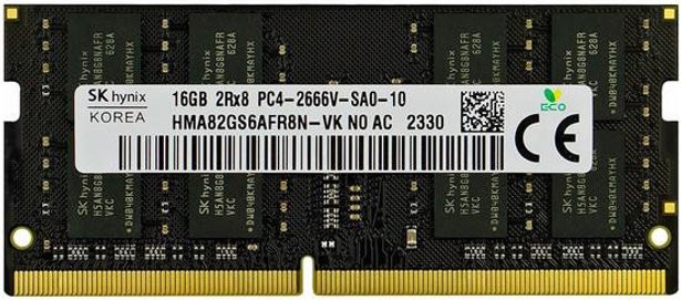 Оперативна память Hynix HMA SO-DIMM DDR4 1x16Gb HMA82GS6AFR8N-VK