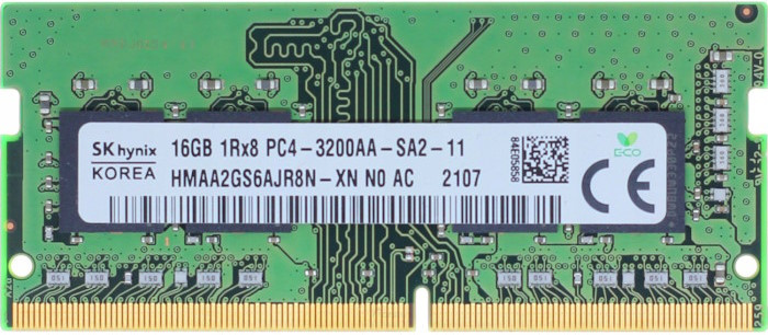 Оперативна память Hynix HMA SO-DIMM DDR4 1x16Gb HMAA2GS6AJR8N-XN