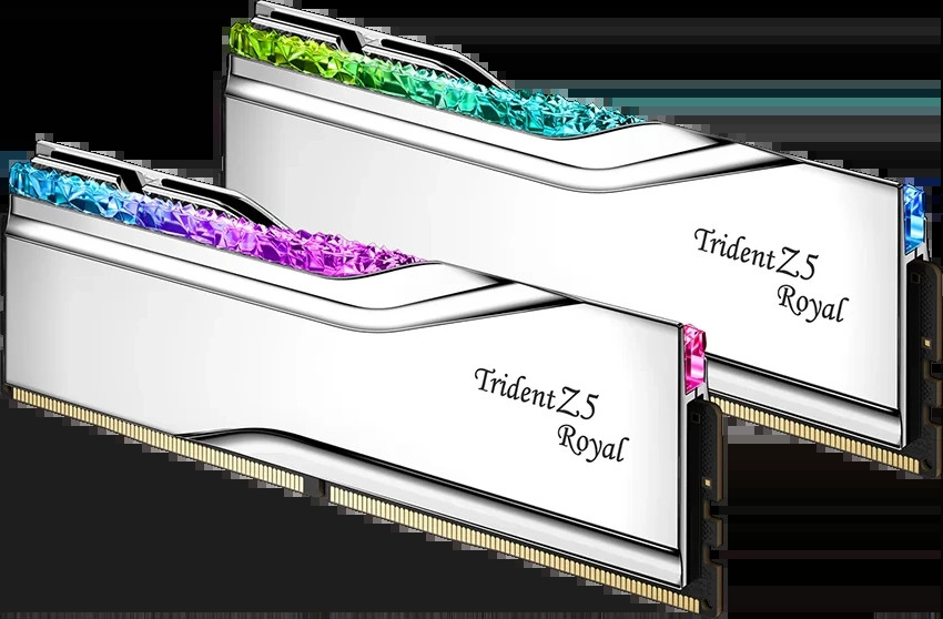 Оперативная память G.Skill Trident Z5 Royal DDR5 2x32Gb F5-6000J2836G32GX2-TR5S