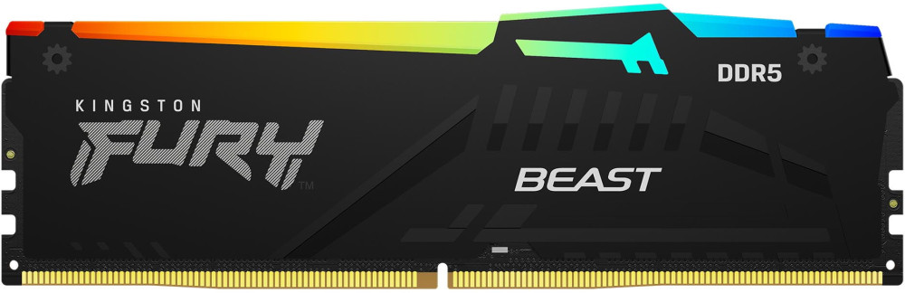 Оперативна память Kingston Fury Beast DDR5 RGB 1x32Gb KF556C36BBE2A-32