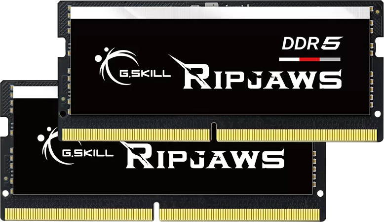Оперативна память G.Skill Ripjaws DDR5 SO-DIMM 2x32Gb F5-5600S4645A32GX2-RS