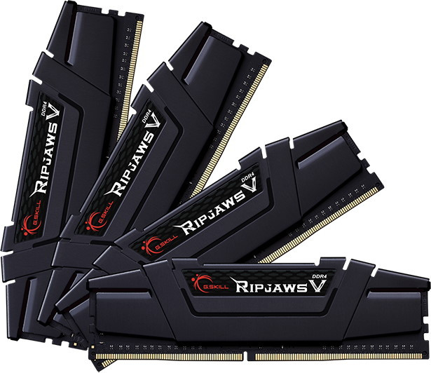 Оперативна память G.Skill Ripjaws V DDR4 4x32Gb F4-2666C19Q-128GVK