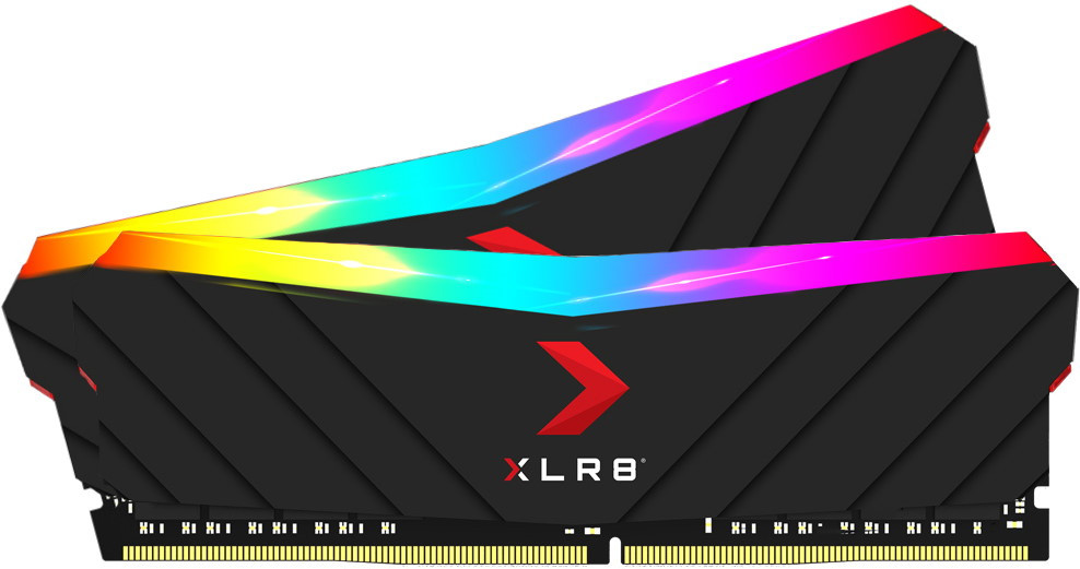 Оперативна память PNY XLR8 EPIC-X RGB 2x16Gb MD32GK2D4320016XRGB
