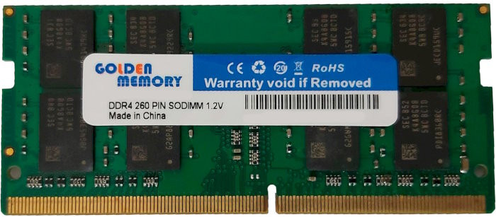 Оперативная память Golden Memory SO-DIMM DDR4 1x16Gb GM32S22S8/16