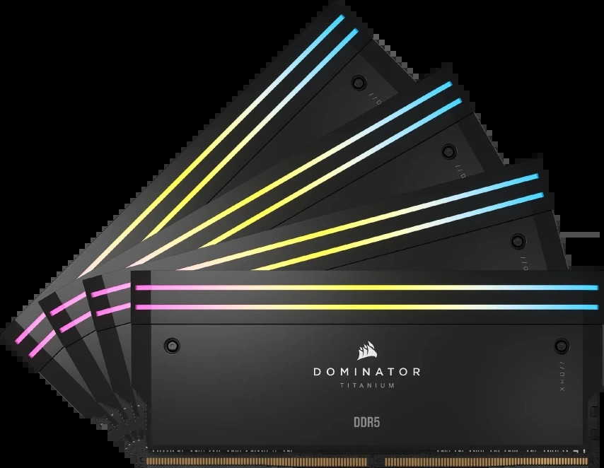Оперативна память Corsair Dominator Titanium RGB DDR5 4x16Gb CMP64GX5M4B6000C36