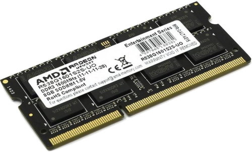 Оперативна память AMD R5 DDR3 SO-DIMM 1x8Gb R538G1601S2S-UO