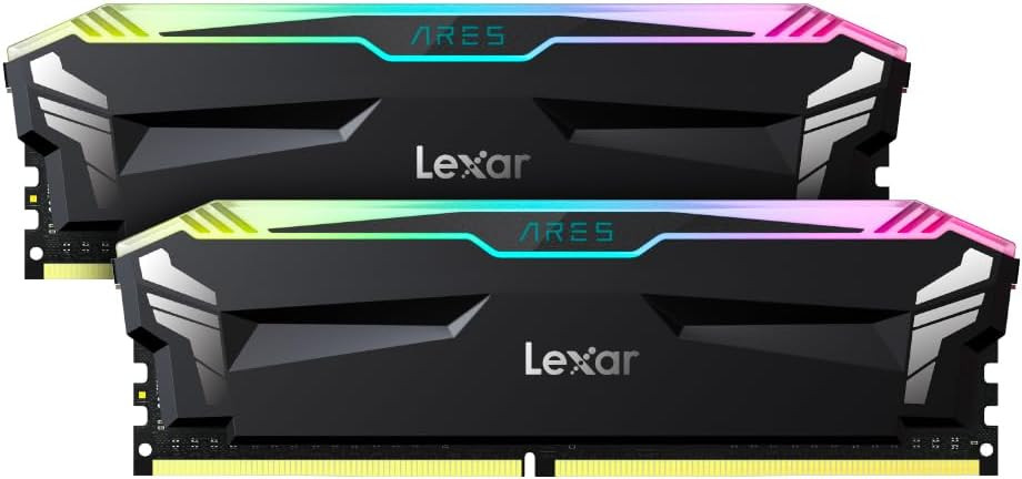 Оперативна память Lexar ARES RGB DDR4 2x16Gb LD4BU016G-R3600GDLA