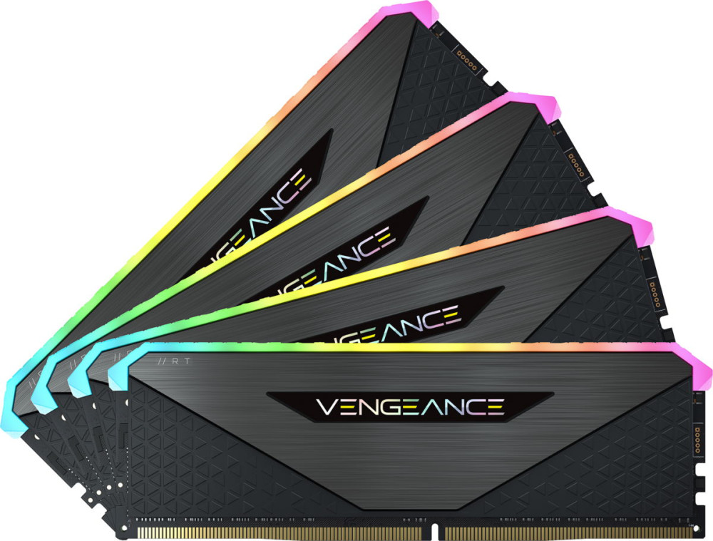 Оперативна память Corsair Vengeance RGB RT 4x16Gb CMN64GX4M4Z3600C18