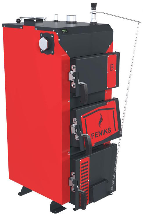 Твердопаливний котел Feniks Series B new 40 40 кВт 286 (F.FBnM40)