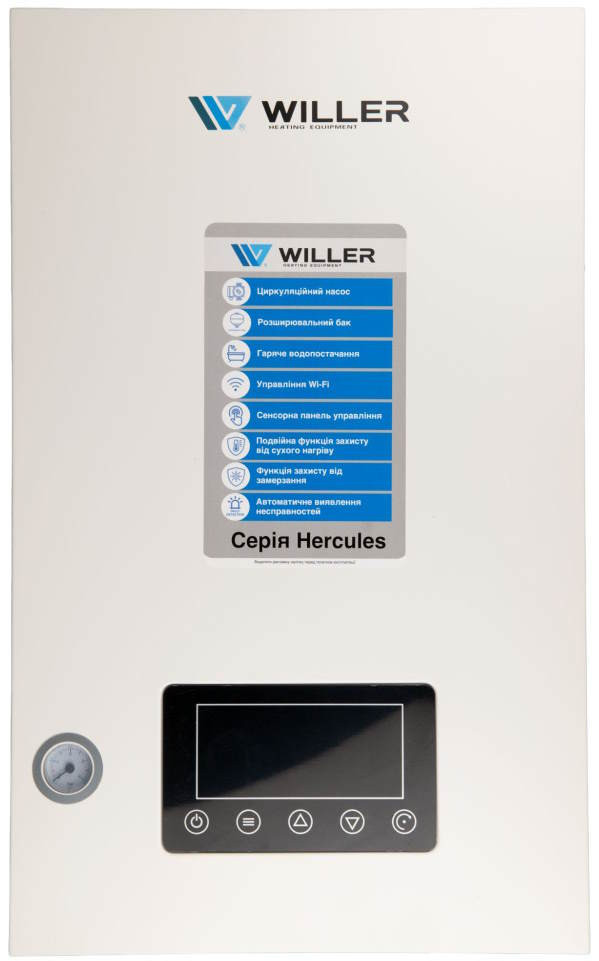 Электрический котел Willer DPT209 HERCULES WF 9.5 кВт 230 В / 400
