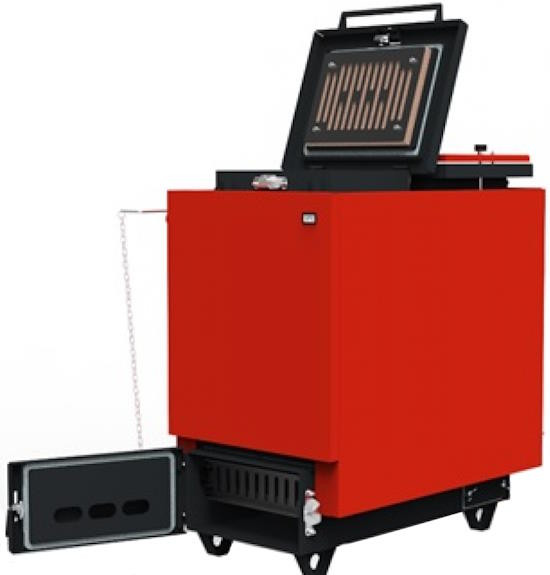 Твердопаливний котел Ukrtermo Seriya Shakhtni 30 кВт автономна робота