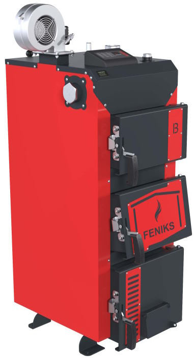 Твердопаливний котел Feniks Series B new Plus 40 40 кВт 286 (F.FBnA40)
