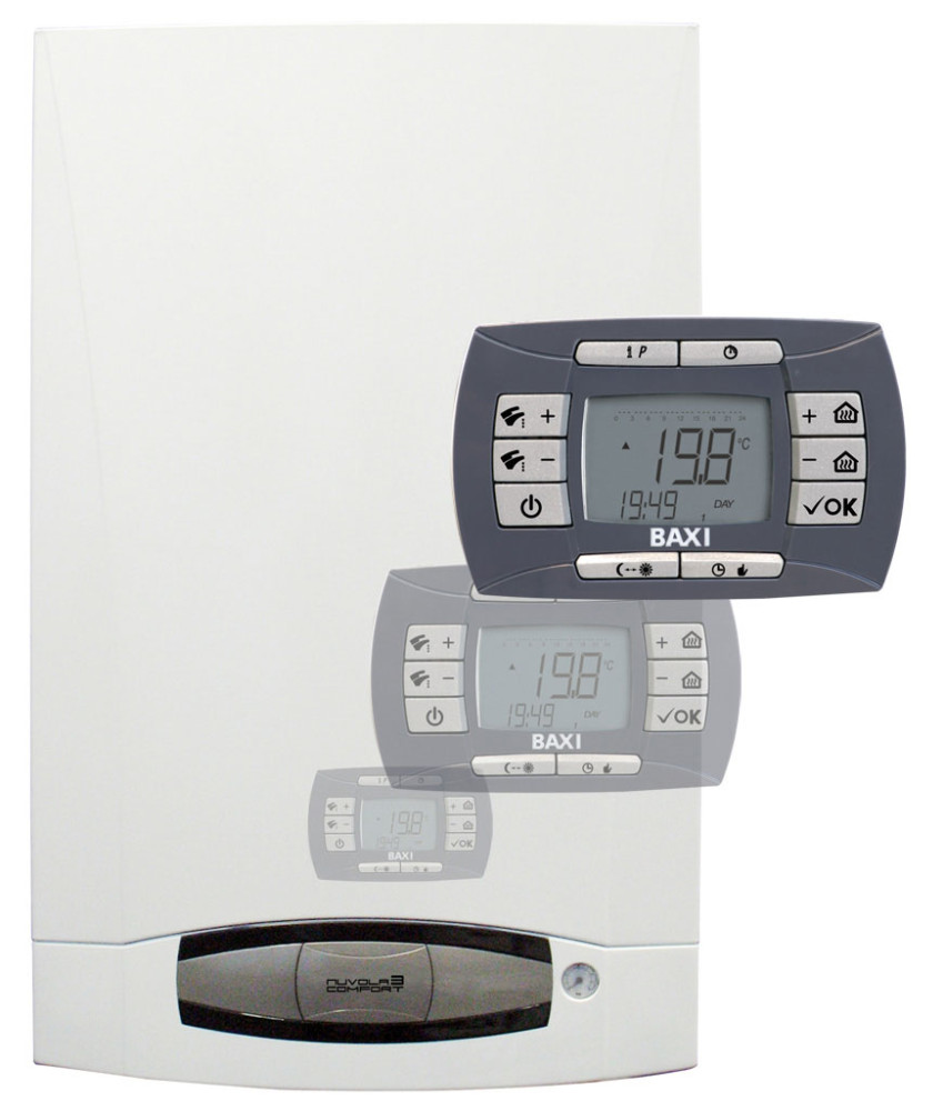 Газовый котел BAXI NUVOLA3 Comfort 240 i 24.4 кВт