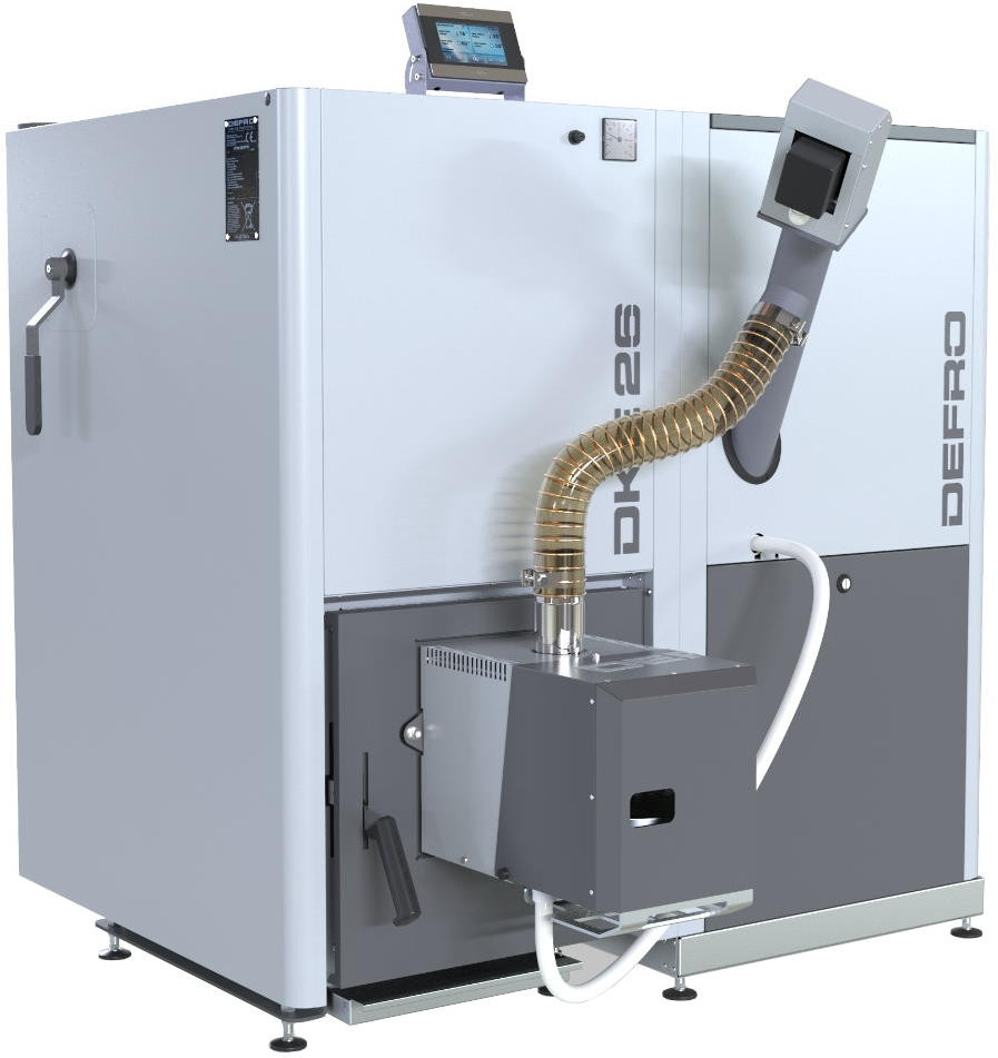 Твердопаливний котел Defro Kompakt Ekopell 56 56.9 кВт