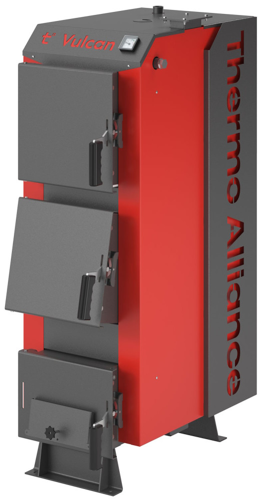 Твердопаливний котел Thermo Alliance Vulcan SF 35 V4.0 35 кВт (V35V40