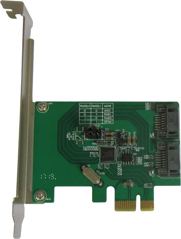 PCI-контроллер Dynamode PCI-E-2xSATAIII