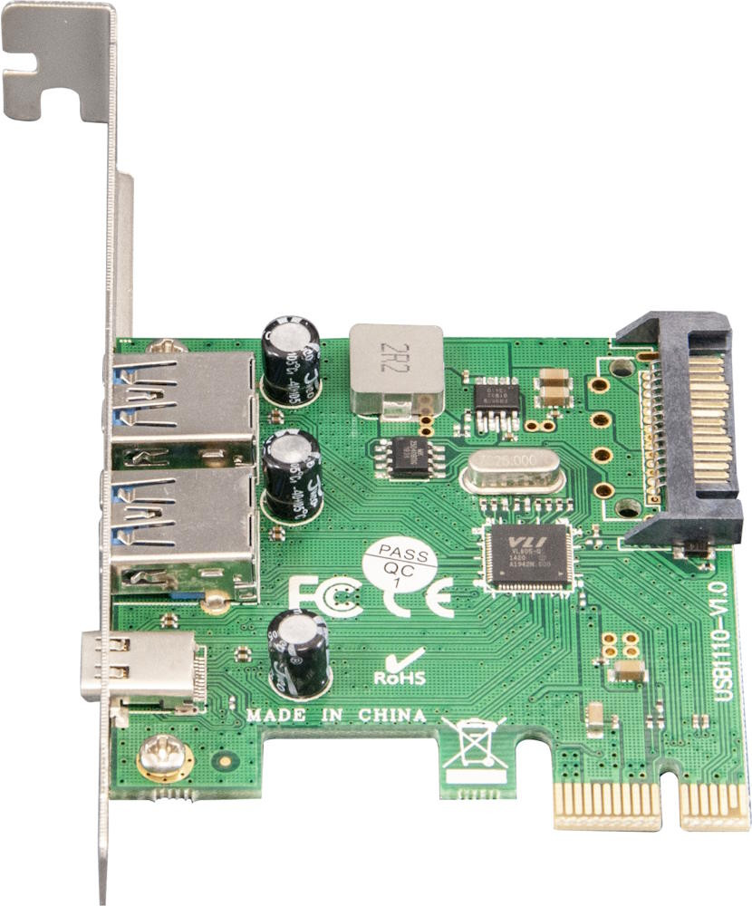 PCI-контролер Frime ECF-PCIEtoUSB007.LP