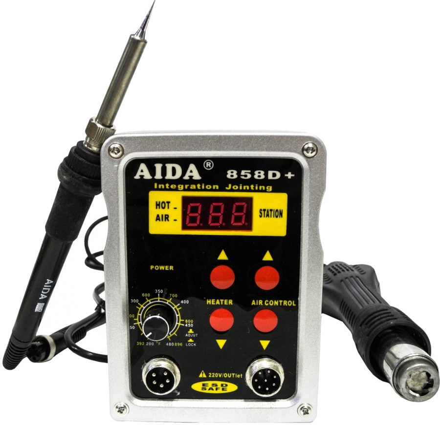 Паяльная станция AIDA 858D Plus