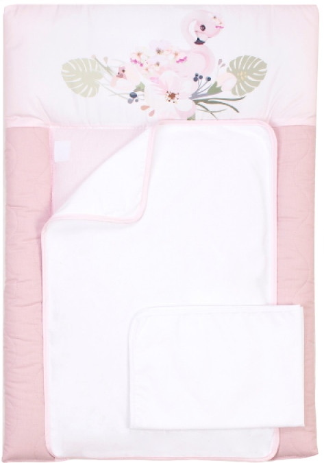 Пеленальный матрас Veres Flamingo 50x70