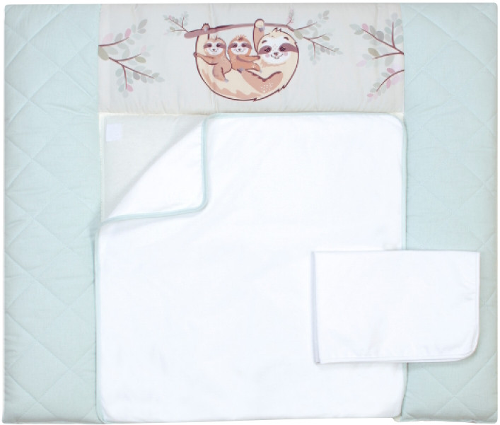 Пеленальный матрас Veres Lazy Sloth 72x80