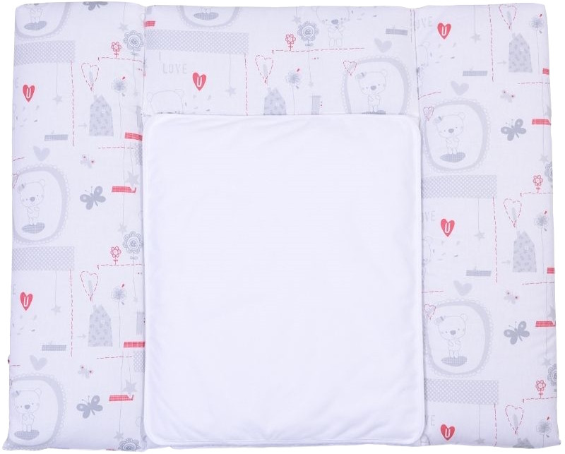 Пеленальный матрас Veres Bear House 72x80