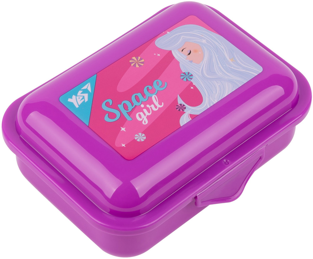 Пищевой контейнер Yes Space Girl 707742