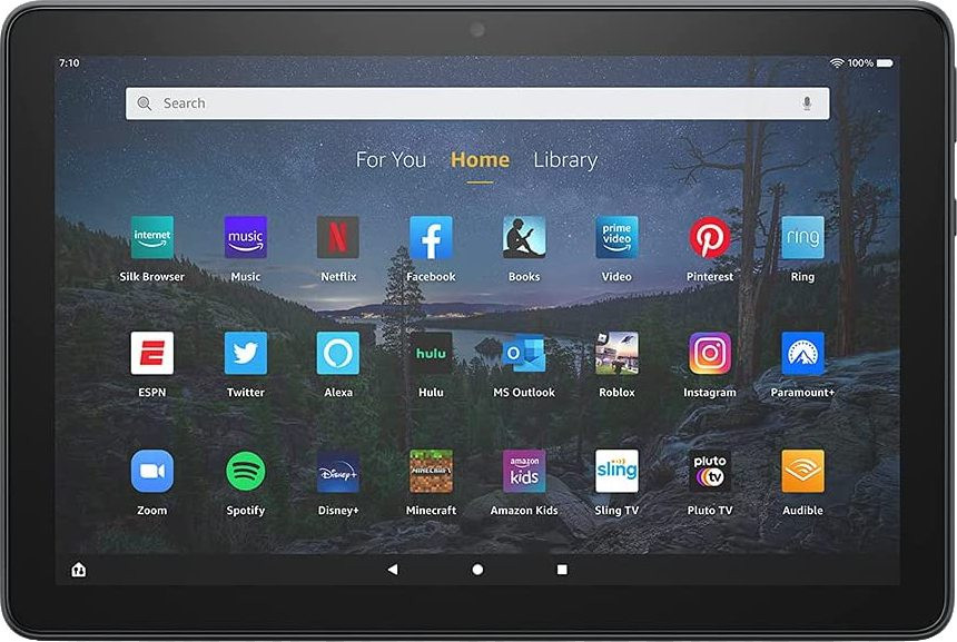 Планшет Amazon Fire HD 10 Plus 2021 32 ГБ (B08F6FYN6B)