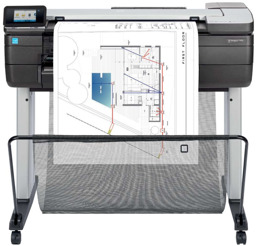 Плоттер HP DesignJet T830 (F9A28A)