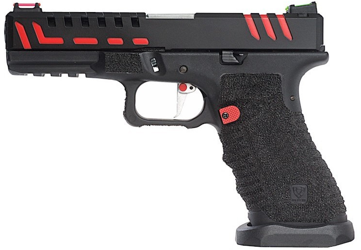 Пневматический пистолет APS Scorpion Green Gas/CO2 Version 6mm