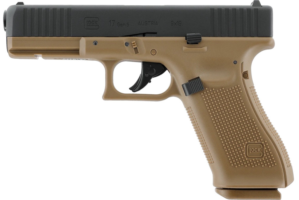 Пневматический пистолет Umarex GLOCK 17 Gen5 6mm Coyote