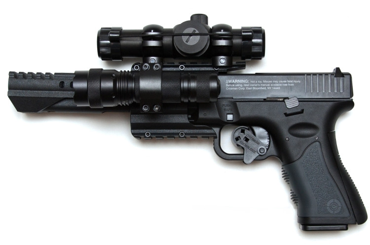 Пневматичний пістолет Crosman T4 OPTS
