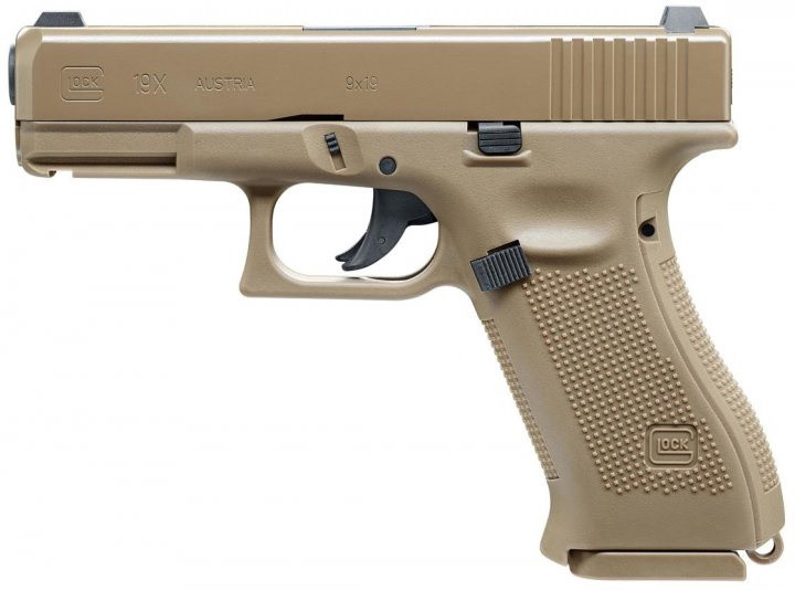 Пневматический пистолет Umarex Glock 19X 4.5 mm