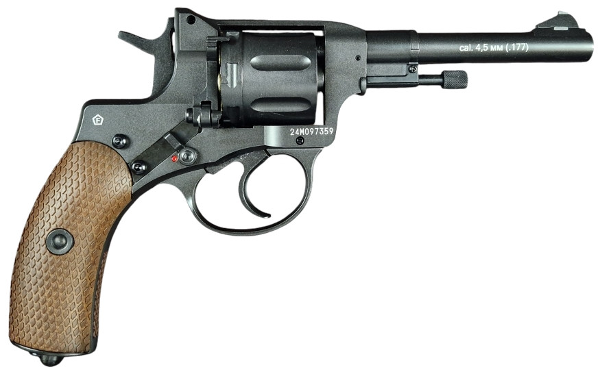 Пневматический револьвер BORNER NGT Black Pellet