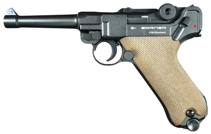 Пневматичний пістолет BORNER P08 Blowback