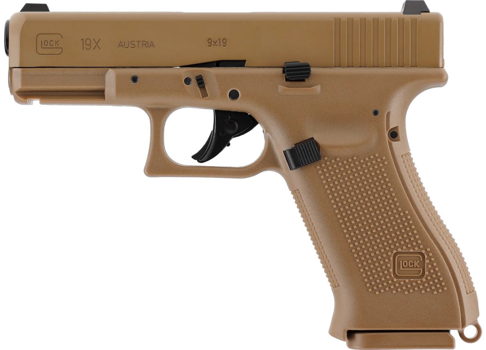 Пневматический пистолет Umarex Glock 19X 4.5 mm Blowback