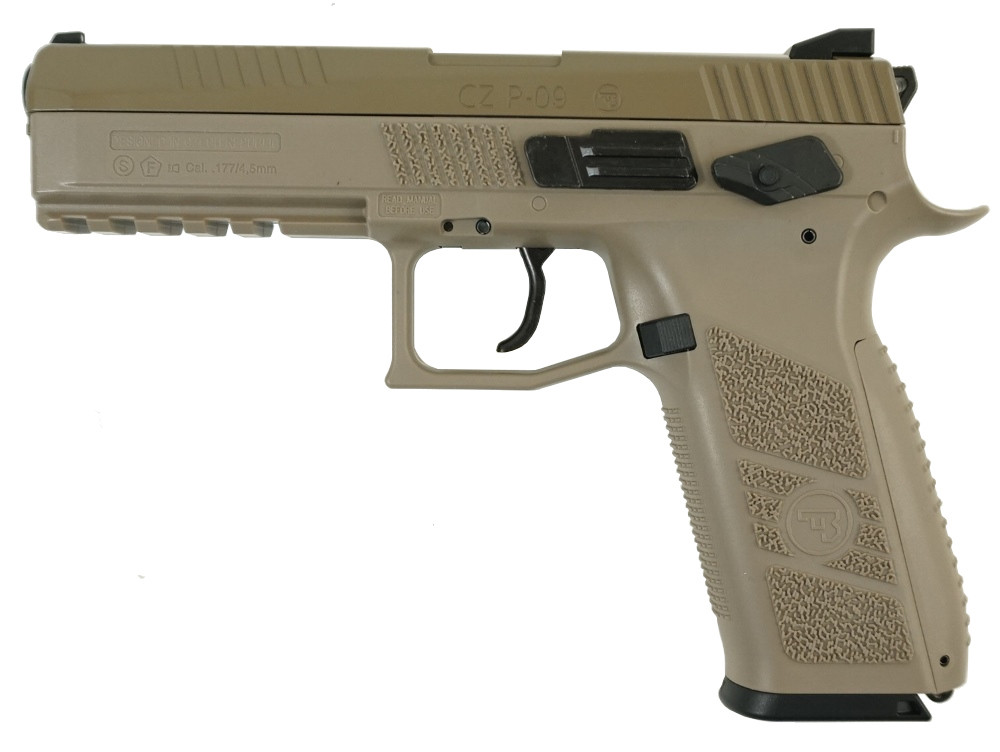 Пневматический пистолет ASG CZ P-09 FDE