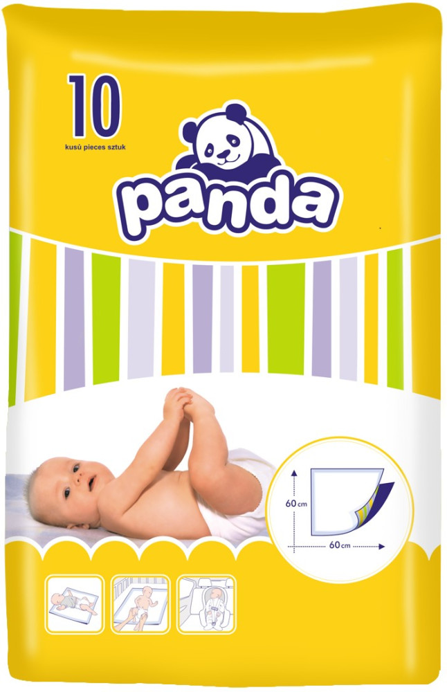 Пелюшки Panda Underpads 60x60 / 10 pcs