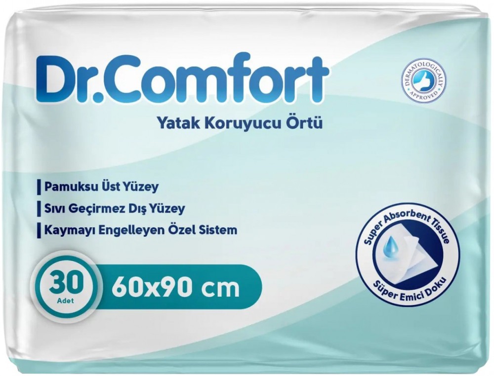 Пелюшки Dr Comfort Underpads 60x90 / 30 pcs