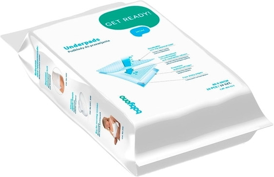 Пелюшки BabyOno Underpads 40x60 / 10 pcs