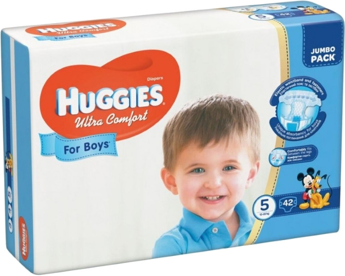 Підгузки Huggies Ultra Comfort Boy 5 / 42 pcs